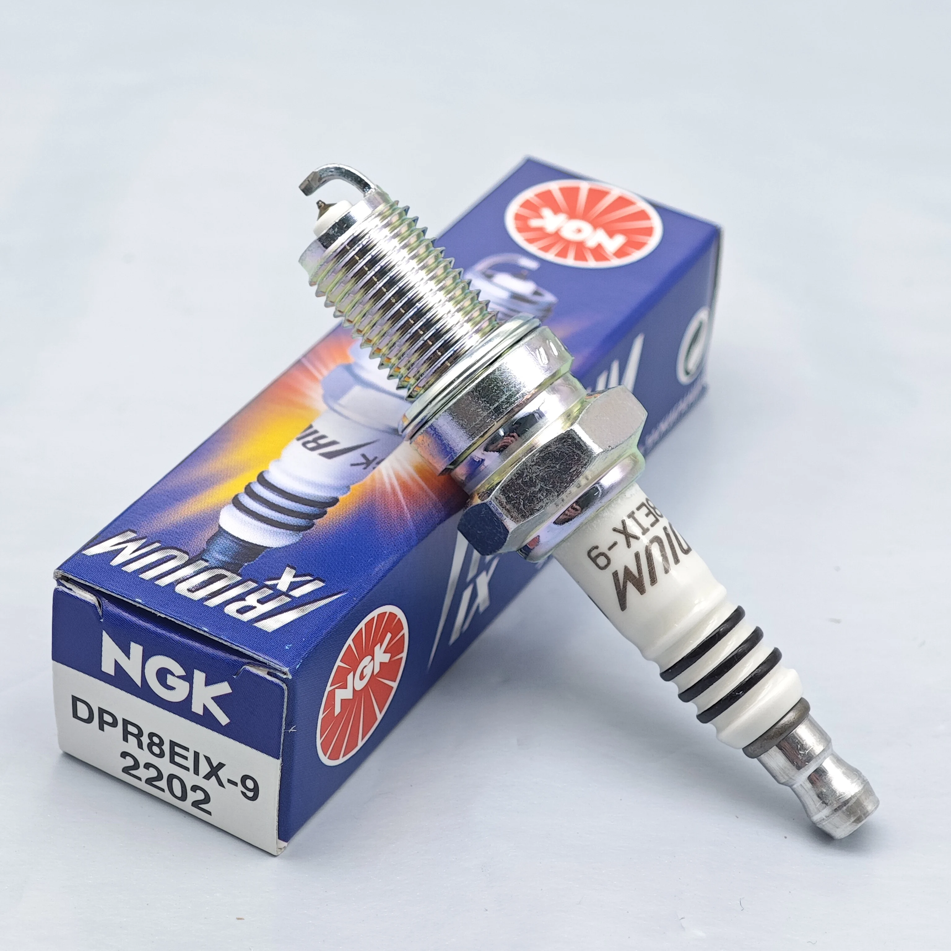 1pcs NGK Original Iridium Spark Plug DPR8EIX-9 For CH125 VRX400 CB1300 Etc