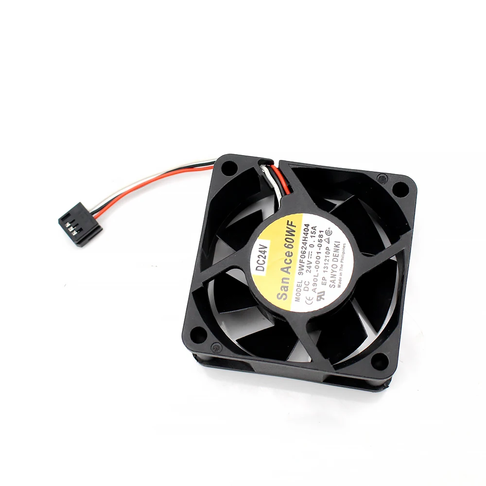 9WF0624H404 6025 24V 0.15A  waterproof axial cooling fan 6cm 60x60x25mm For FANUC