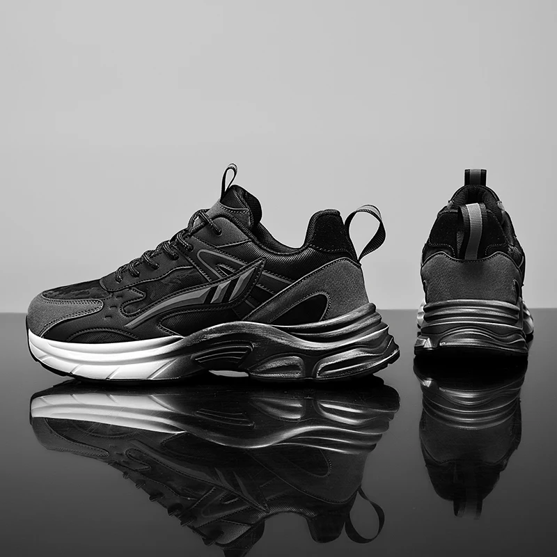 

Luxury Men's Sneakers Casual Breathable Trainer Race Fashion Loafers Running Shoes for Male Tenis