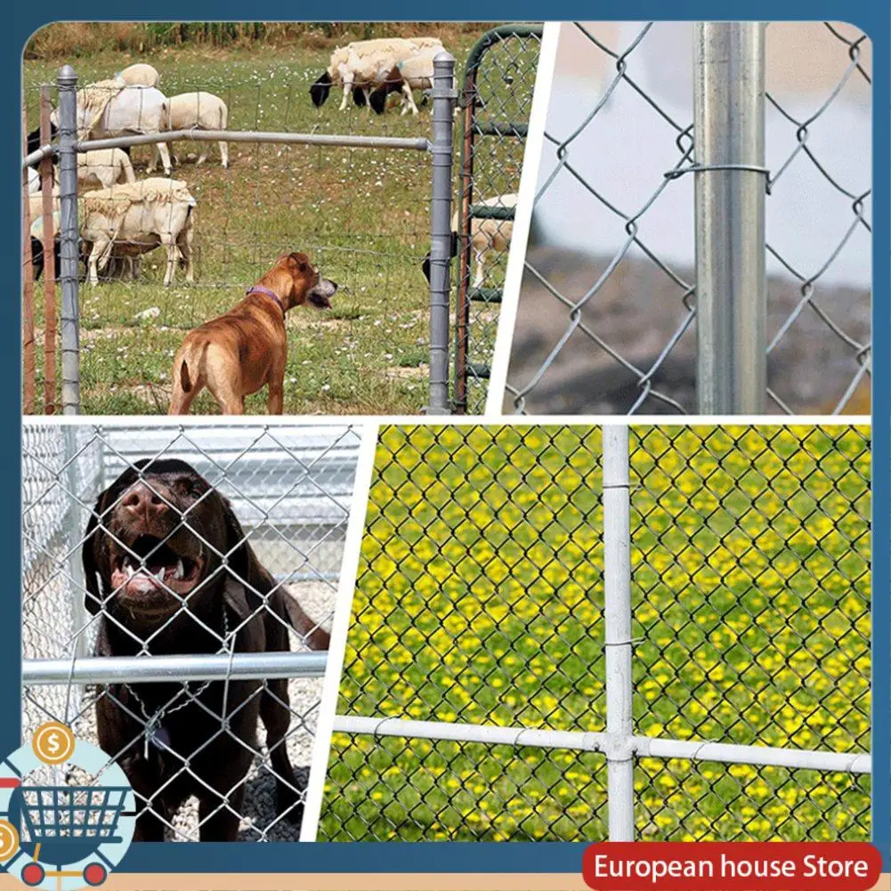 

ABFA 100Pcs Chain Link Fence Ties, Heavy Duty Fence Tie Wires,Chain Link Hook Ties Dog Fence Slat For Chain Link Fence
