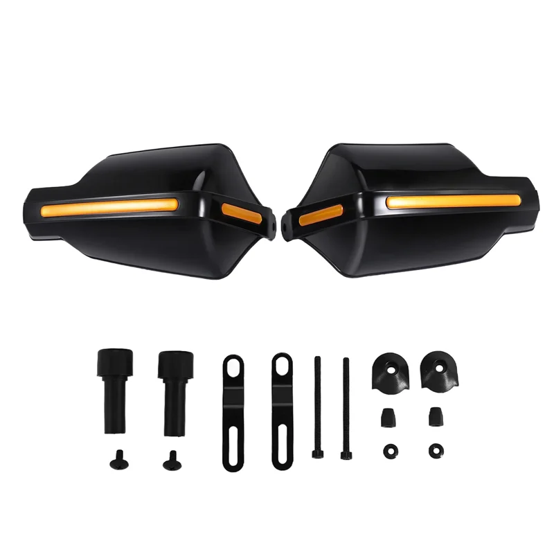 

A64P-пара мотоциклетных защитных ограждений для рук 7/8 дюймов, 22 мм, защита для рук, защита для велосипедной щетки, защита от ветра (черный)