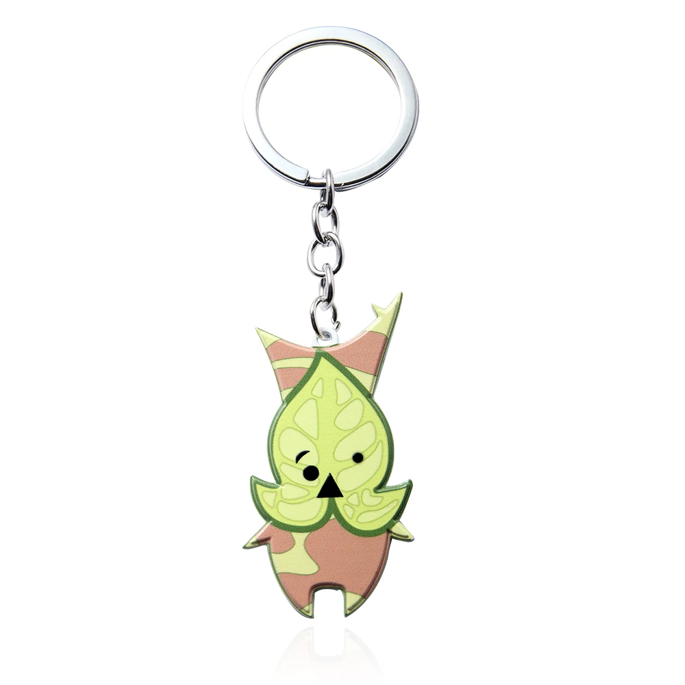 Game Zeldas Yahaha Props Pendant Keychain for Men Women Tears of the Kingdom Korok Race Model Keyring Fans Cosplay Props Jewelry