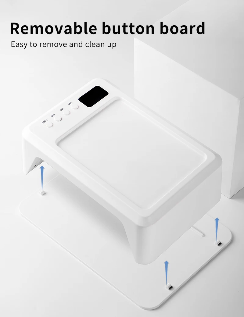 New 72W Nail Polish Dryer Lamp 72W Nail Polish Dryer Lamp Dry  For Nails Art Two Hands Arm Rest Pillow Secadora UV Led Nail Lamp