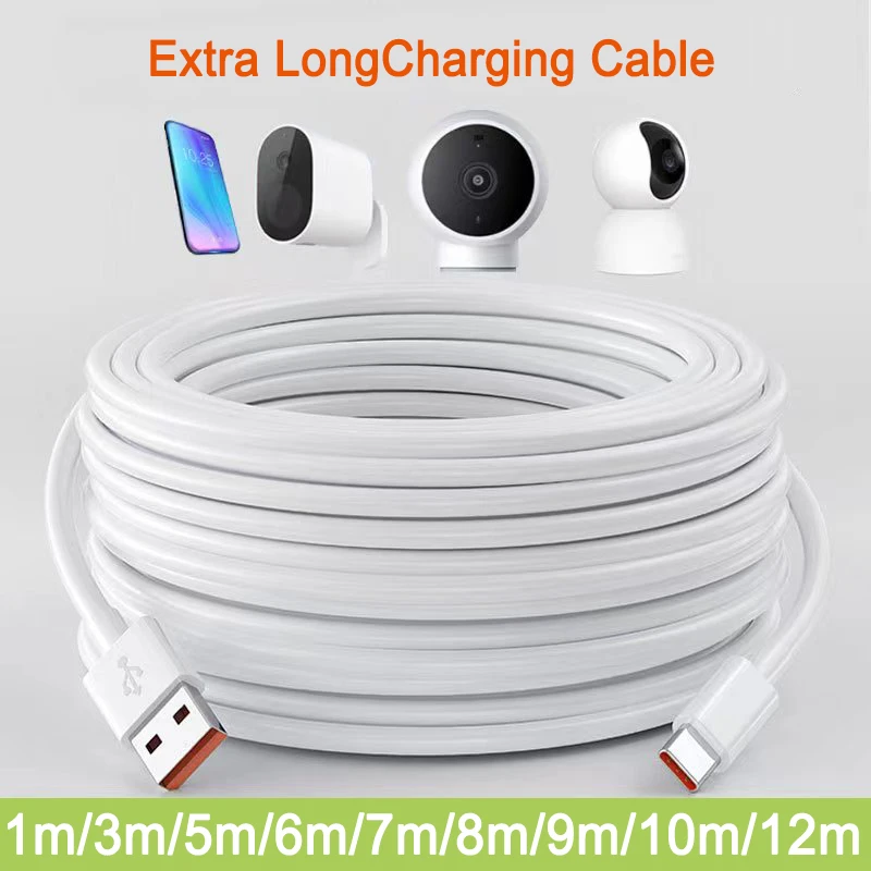 

TYPE-C Micro USB Charging Cable Cord For Android Smart Phone 1m/2m/3m/5m/6m/7m/8m/10m/12m Data Cable Cord Fast Charger Cable