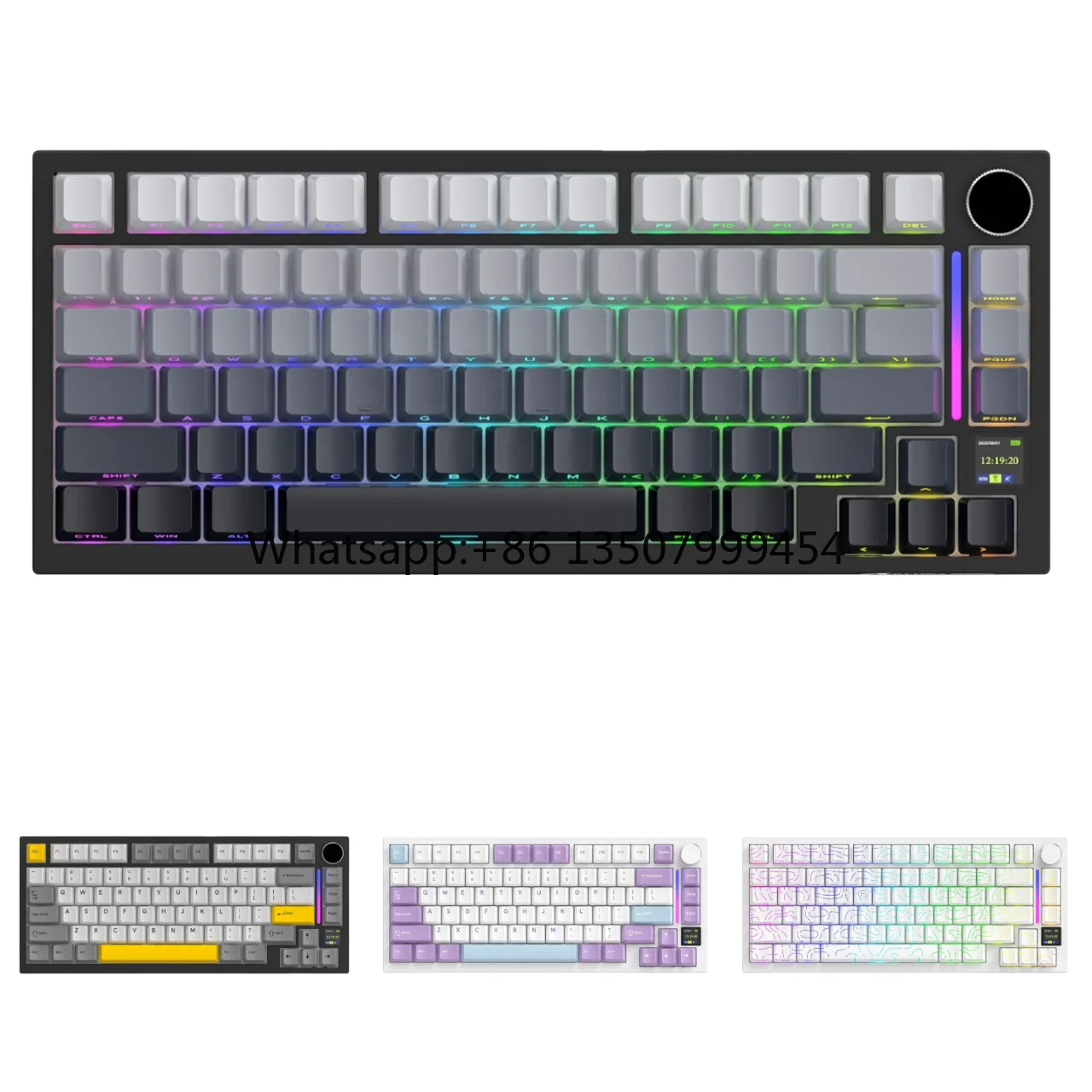 ATTACK SHARK X820Ultra Tri-mode Gasket Mechanical Keyboard Attack Shark Keyboard Professional Gaming Keyboard Boy Gift