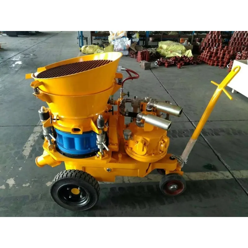 Concrete Shotcrete Pump Machine Strong Adhesion Dry Mix Type for Water Conservancy Dam Protection Cavern Reinforcement