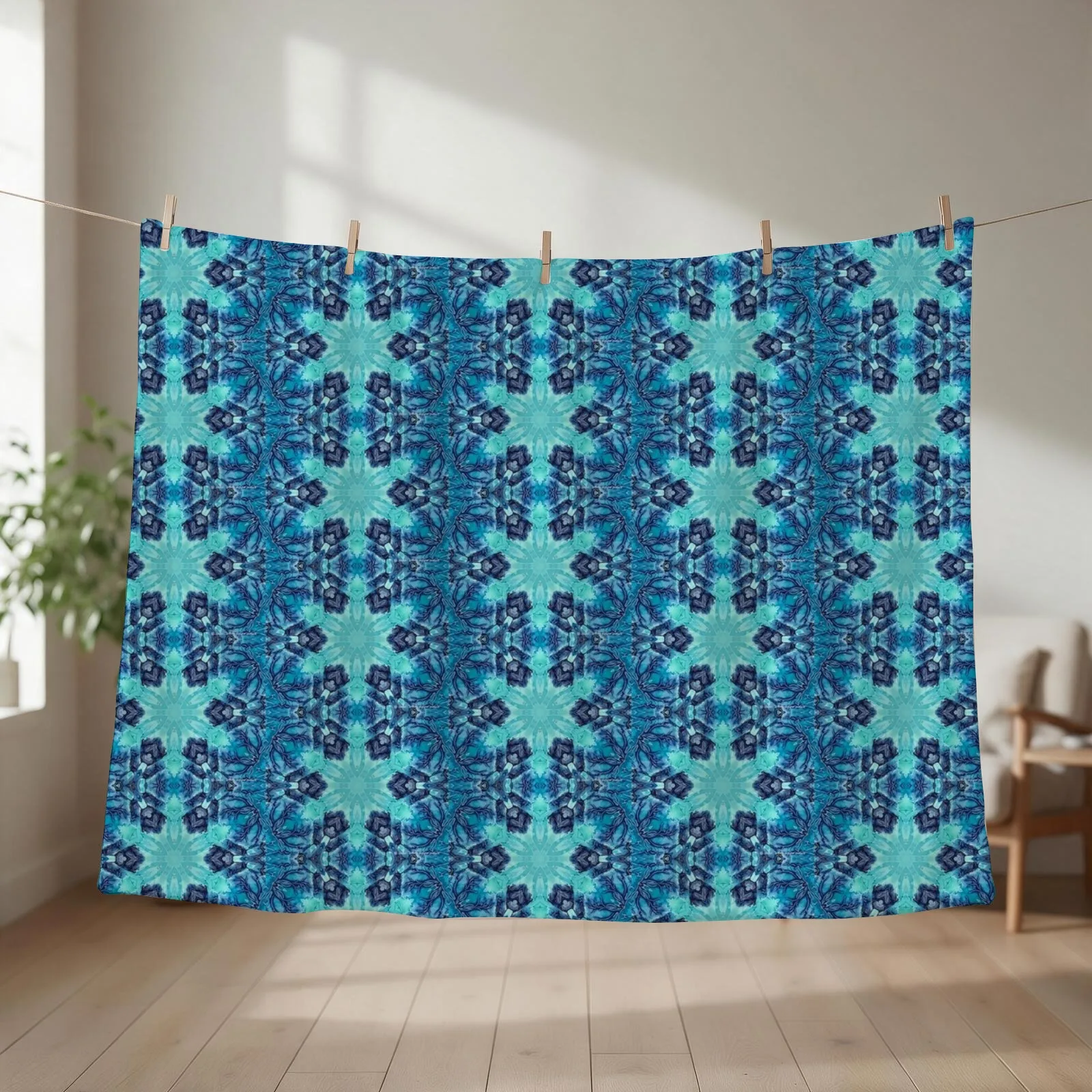 Snow Vines Throw Blanket couch cozy soft plush fuzzy picnic outdoor blanket