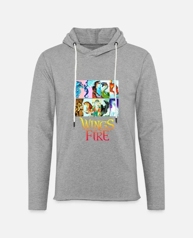 

Wings of Fire Fan's Cotton Hoodie Express Your Devotion To The Fantasy World of Wings of Fire in This High Quality Cotton Hoodie