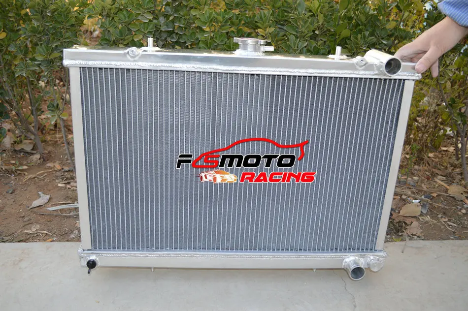Aluminum Radiator For Nisan Skyline S13 CA18 R32 RB20 GTS GTR 1989 1990 1991 1992 1993 89 90 91 92 93