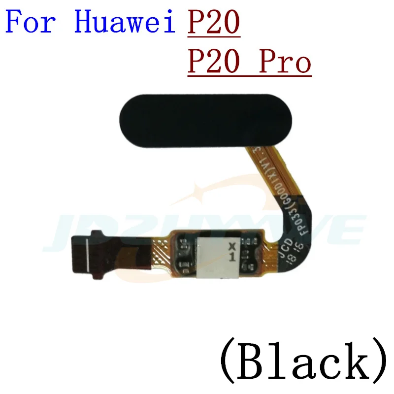 Original For Huawei P20 Pro P20 Lite P20pro P20lite Fingerprint Sensor Touch ID Connect Motherboard Home Button Extension Flex