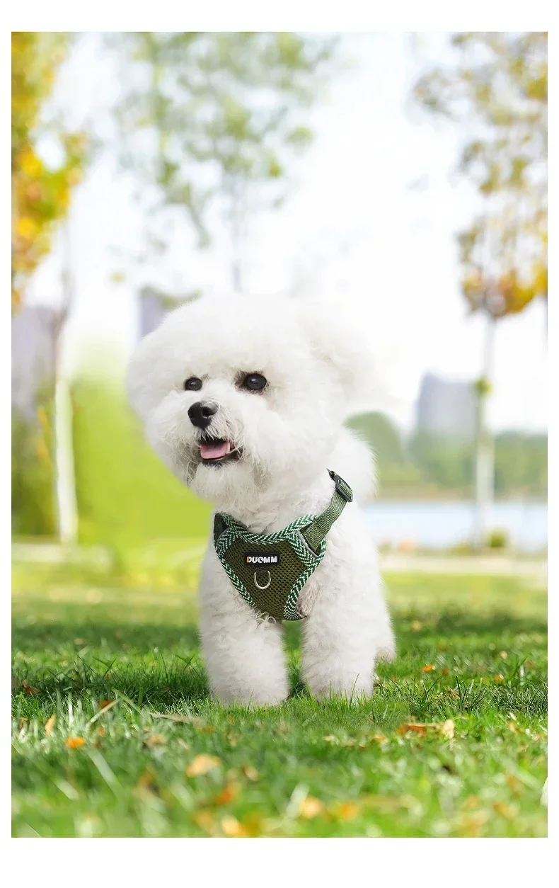 New Dog Chest Strap Dopamine Pet Chest Strap Reflective and Breathable Pet Traction Rope Pet Supplies