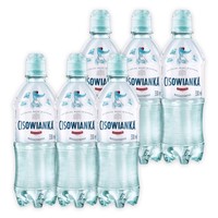Cisowianka Natural non-carbonated low sodium mineral water 330 ml x 6 pieces