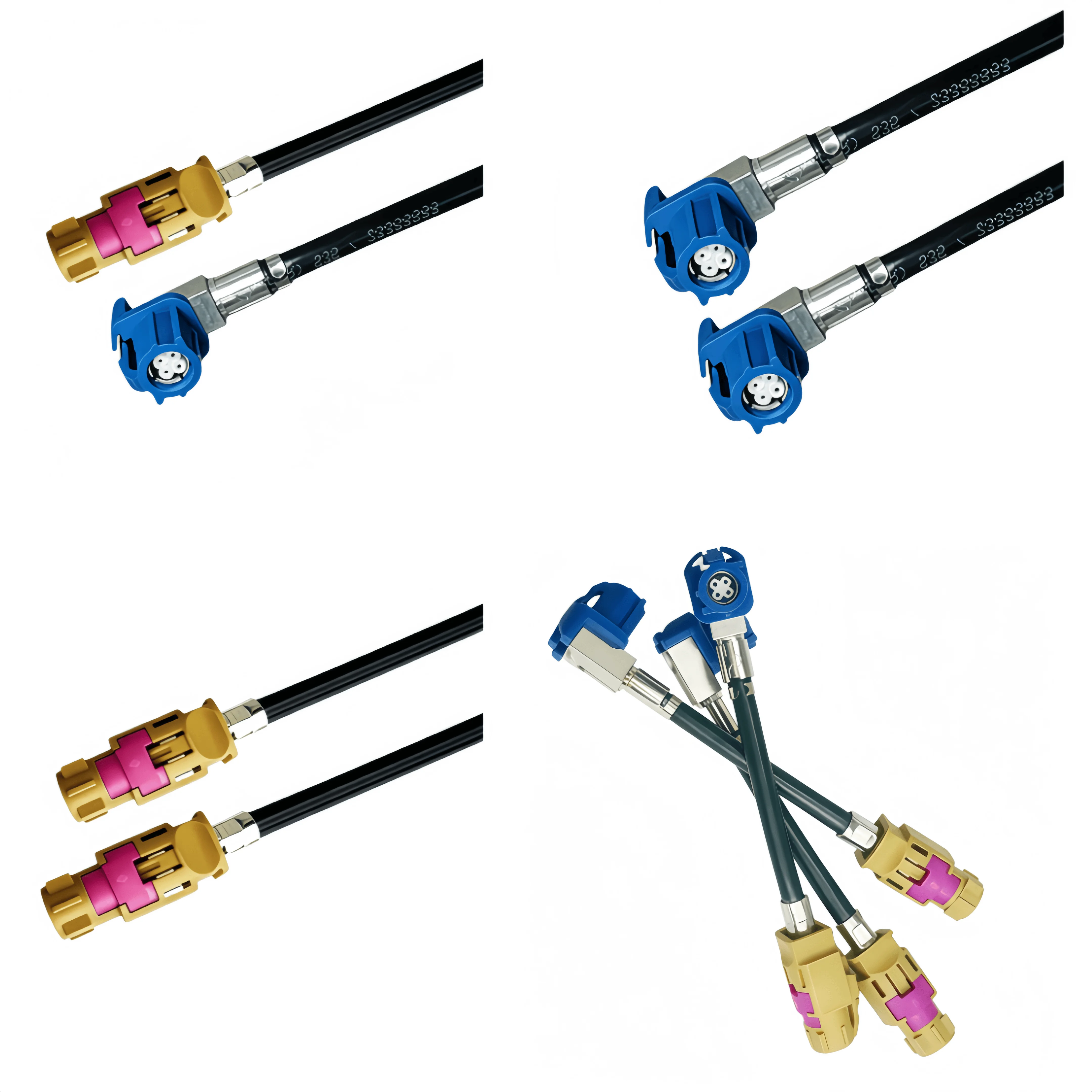 

Connector Harness For Ford Focus F150 Transit C-Max HSD Sync3 Touchscreen to APIM with Stable Performance