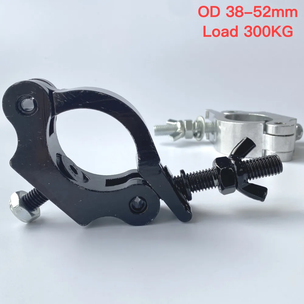 OD 38-52mm Narrow Clamp Heavy Duty Clamps Aluminum Truss Mount Stage Lighting Audio Sound Equipments LED Moving Head Beam DJ DMX