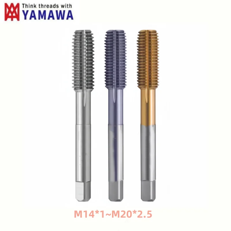 

Japan YAMAWA HSSE Forming Tap TIN TICN M14 M16 M18 M20 M22 Stainless steel Machine Screw Thread Taps