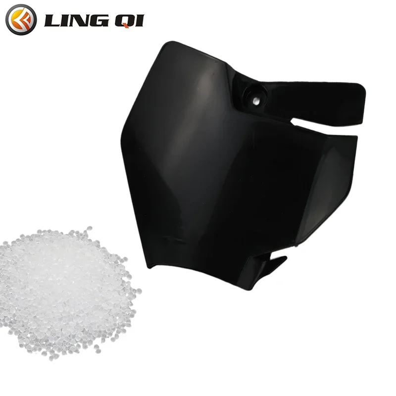 LINGQI RACING Motorcycle KT 65 Front Number Plate Plastic Dust Fender Cover For KT65 Motocross Dirt Pit Bike Accessories