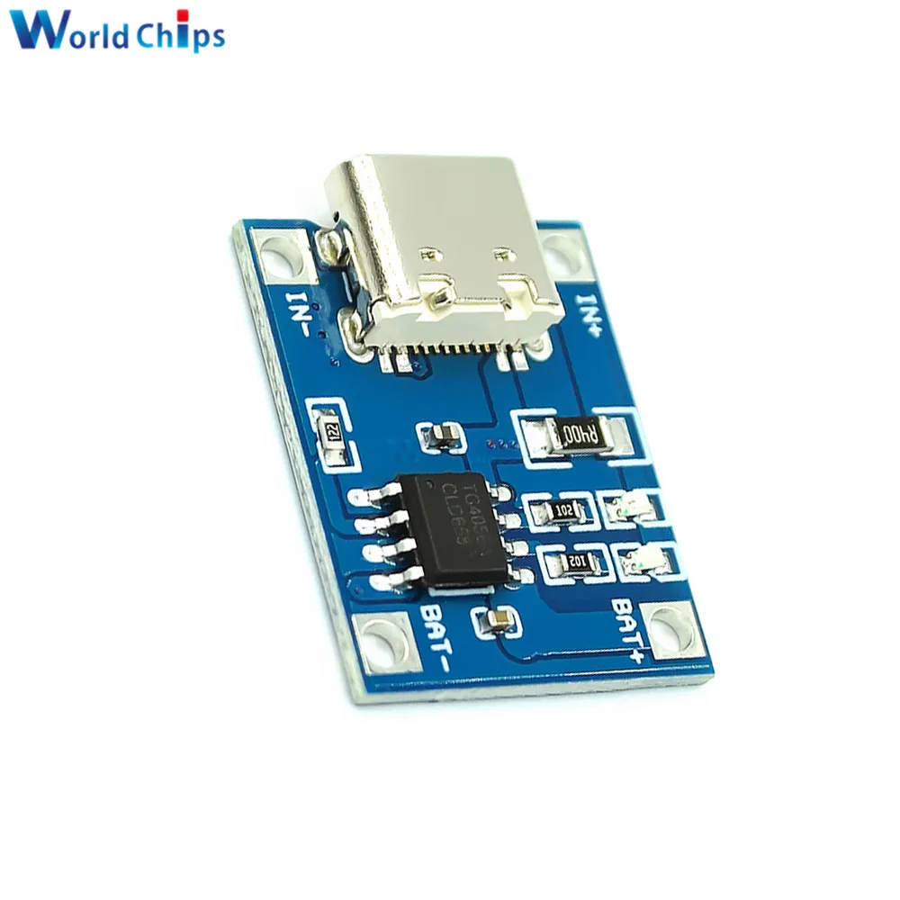 1PCS 5PCS 10PCS 5V Micro USB 18650 Type-c TP4056 Mini Lithium Battery Charging Board Charger Module no Protection Dual Function