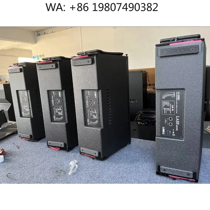 Double 12 Inch 800W High Power Active Line Array Speaker Professional Concert Audio System