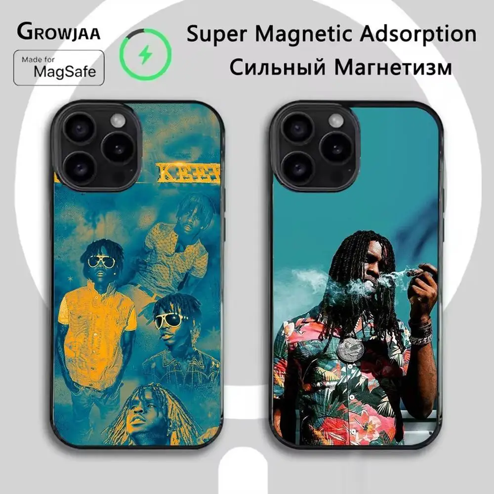 

Chief Keef Rapper Phone Case For iPhone 16e,16,15,14,13,12,11,Plus,Pro,Max,Mini Magsafe Magnetic Wireless Charging