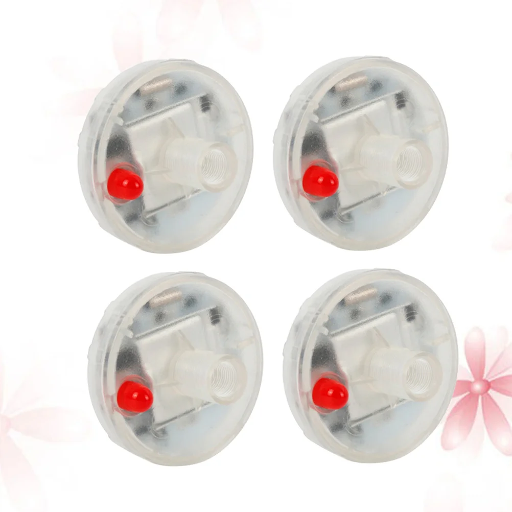 

4Pcs Car Solar Wheel Lights LED Waterproof Strobe Lamp 15 Flash Modes No Wiring Easy Install Car Solar Wheel Light