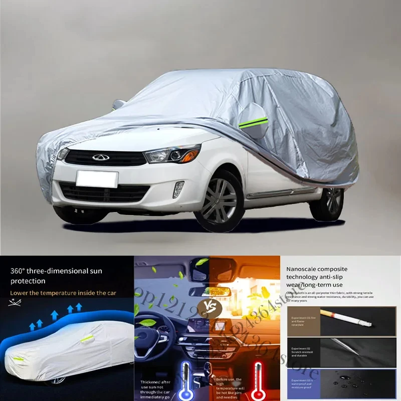 

For Chery-M7 Auto Anti snow Anti dust Anti-uv Anti peeling paint And Anti Rainwater 210t Car cover protection