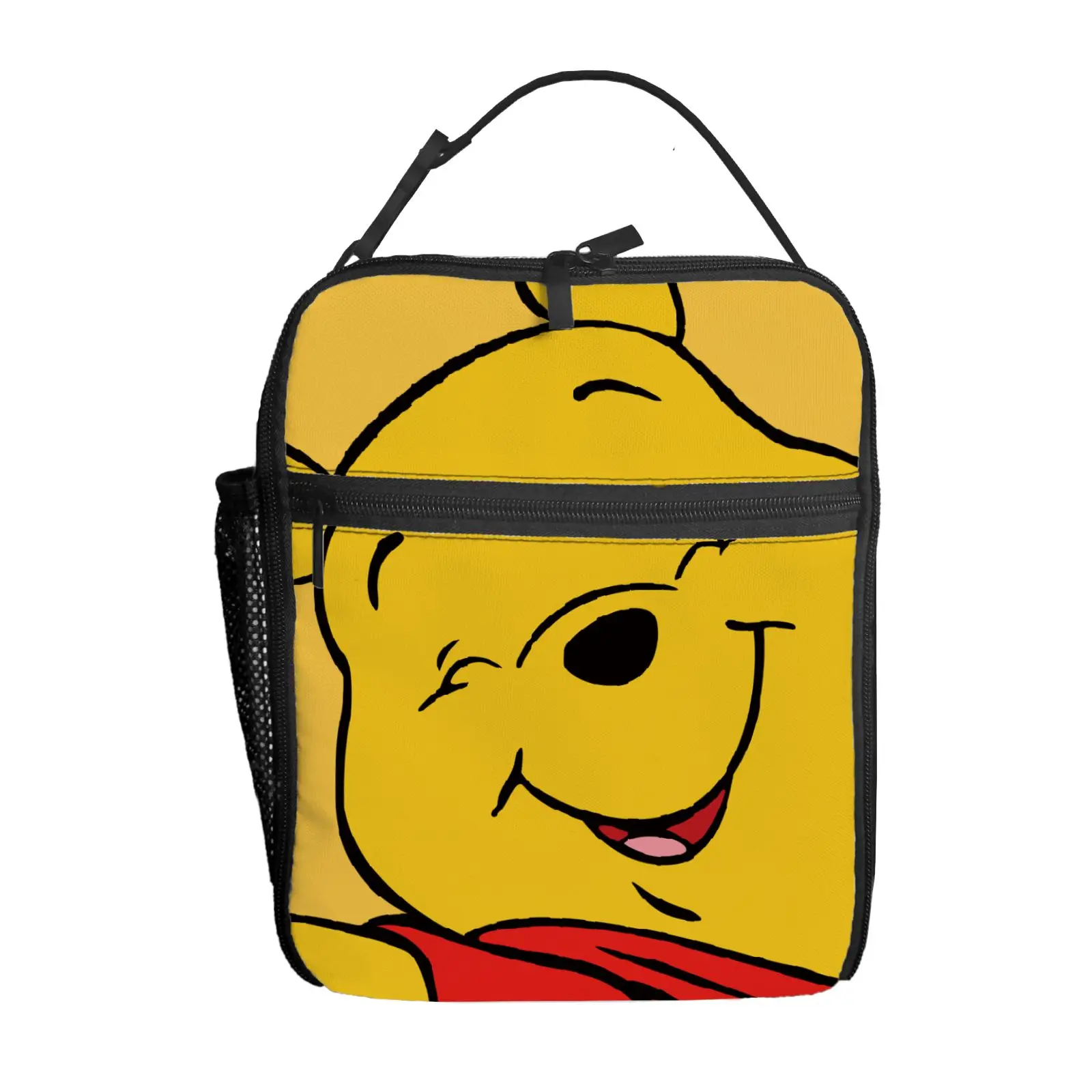 

1pc Winnie the Pooh Lunch Bag Handbag High-Quality Cute Casual Party Picnic School Gift for Daily Use