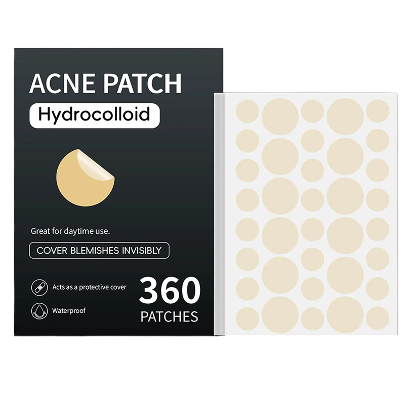 Patch anti-acné invisible, 360 pièces, autocollants pour soins de la peau, anti-cernes, outils de maquillage beauté