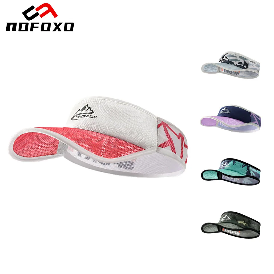 

NOFOXO Влагоотводящая кепка для бега, быстросохнущая, с защитой от солнца, дышащая, с защитой от ультрафиолета, для занятий спортом на открытом воздухе, для езды на велосипеде