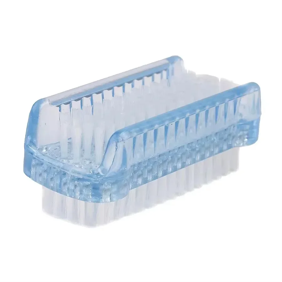 양면 손톱 청소 브러시, 매니큐어 및 페디큐어 도구, 손톱과 발톱에 이상적