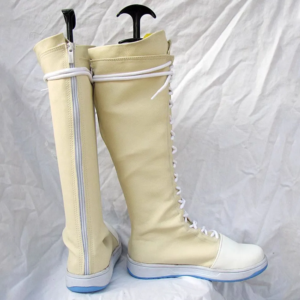 FF7 Yuffie Kisaragi Shoes Boots Anime Game Final Fantasy Cosplay Fantasy Costume Accessories Women Roleplay Party Prop Footwear