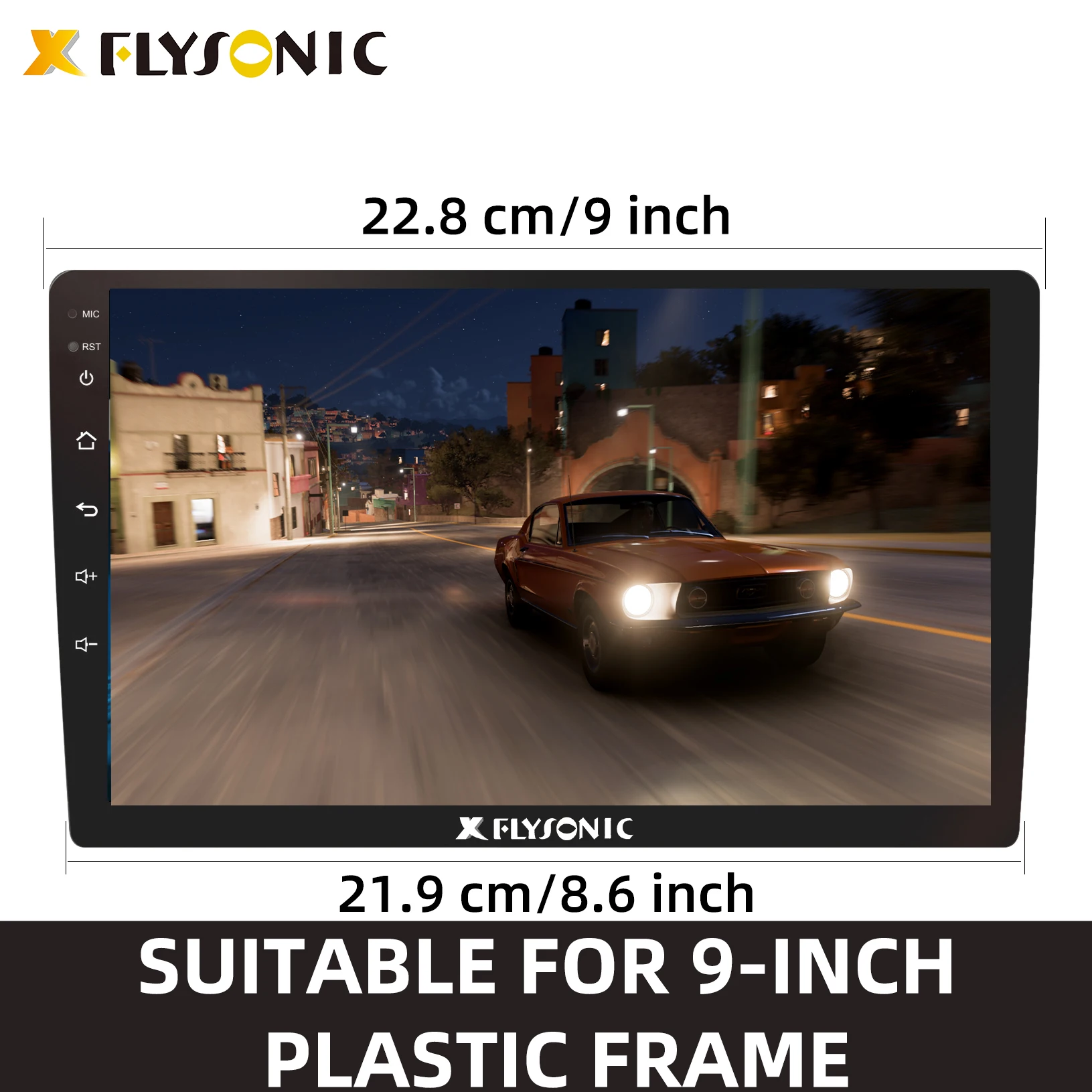 2026 Flysonic FM 2.5D Multimedia 2+32G Sprinter Winca Car Dvd Player view 3