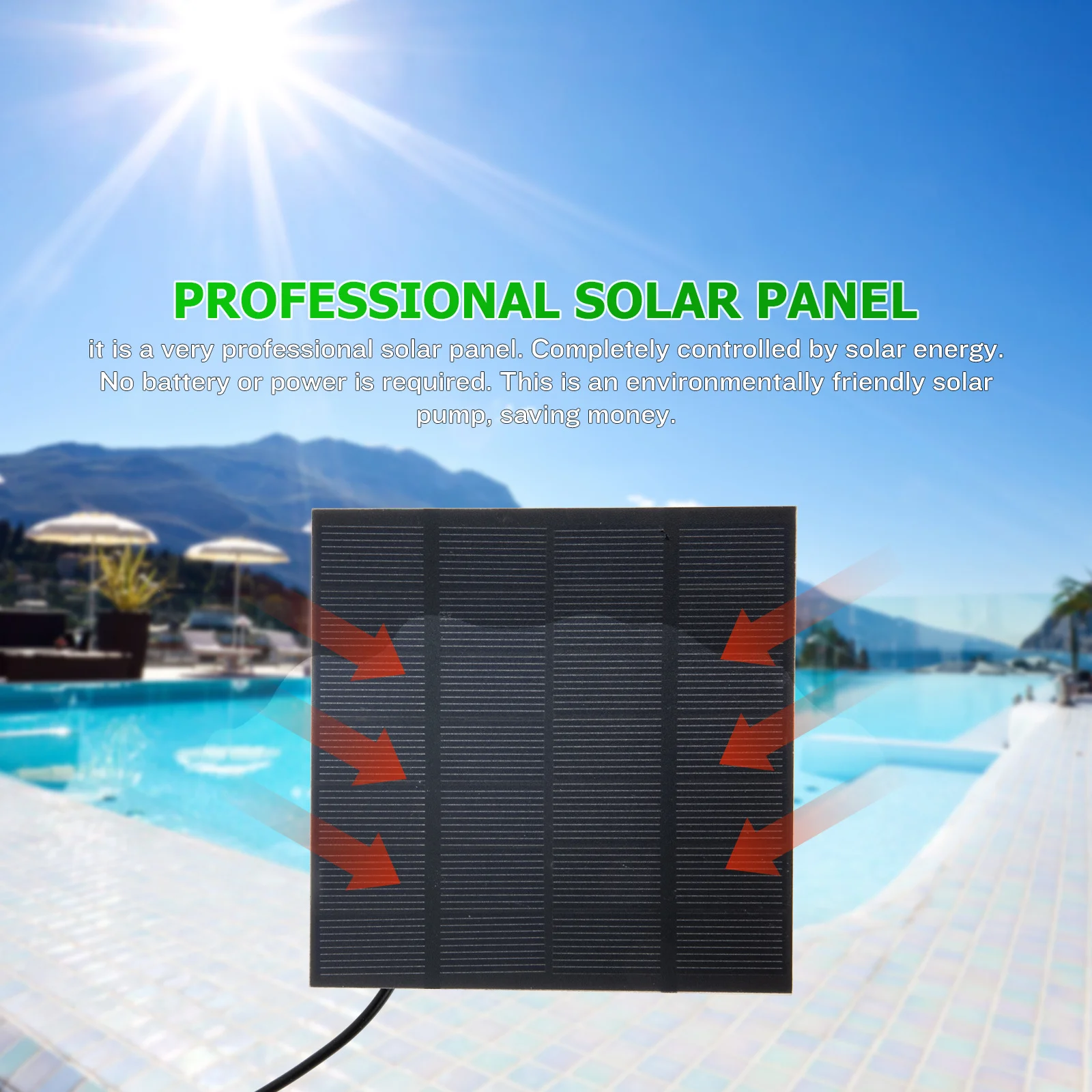 

1 set 1 Set Floating Solar Water Pump Outdoor Fountain For Garden Pond Decorative Lotus Solar Fountain Outdoor Landscape Decor