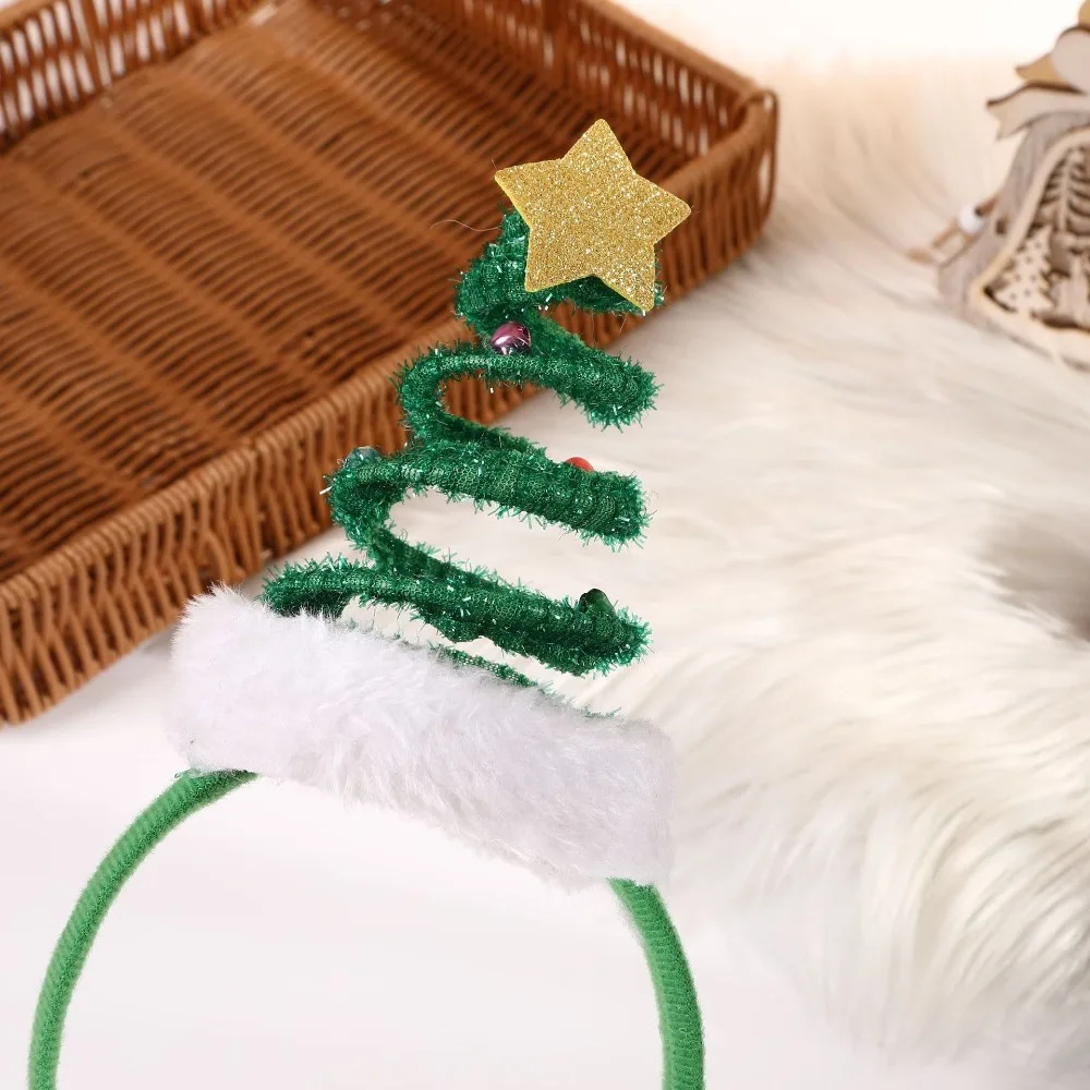 الربيع عيد الميلاد عقال رقيق أفخم سانتا قبعة شجرة عيد الميلاد الشعر هوب أجراس سنة جديدة سعيدة الأطفال أغطية الرأس نويل لوازم