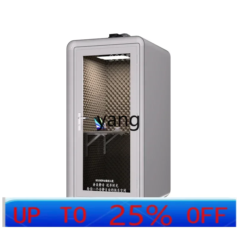 

LTT Мобильная звукоизоляционная комната Домашняя студия звукозаписи Барабанная установка Крытая живой студия Бесшумная кабина Телефонная будка Пеющая комната