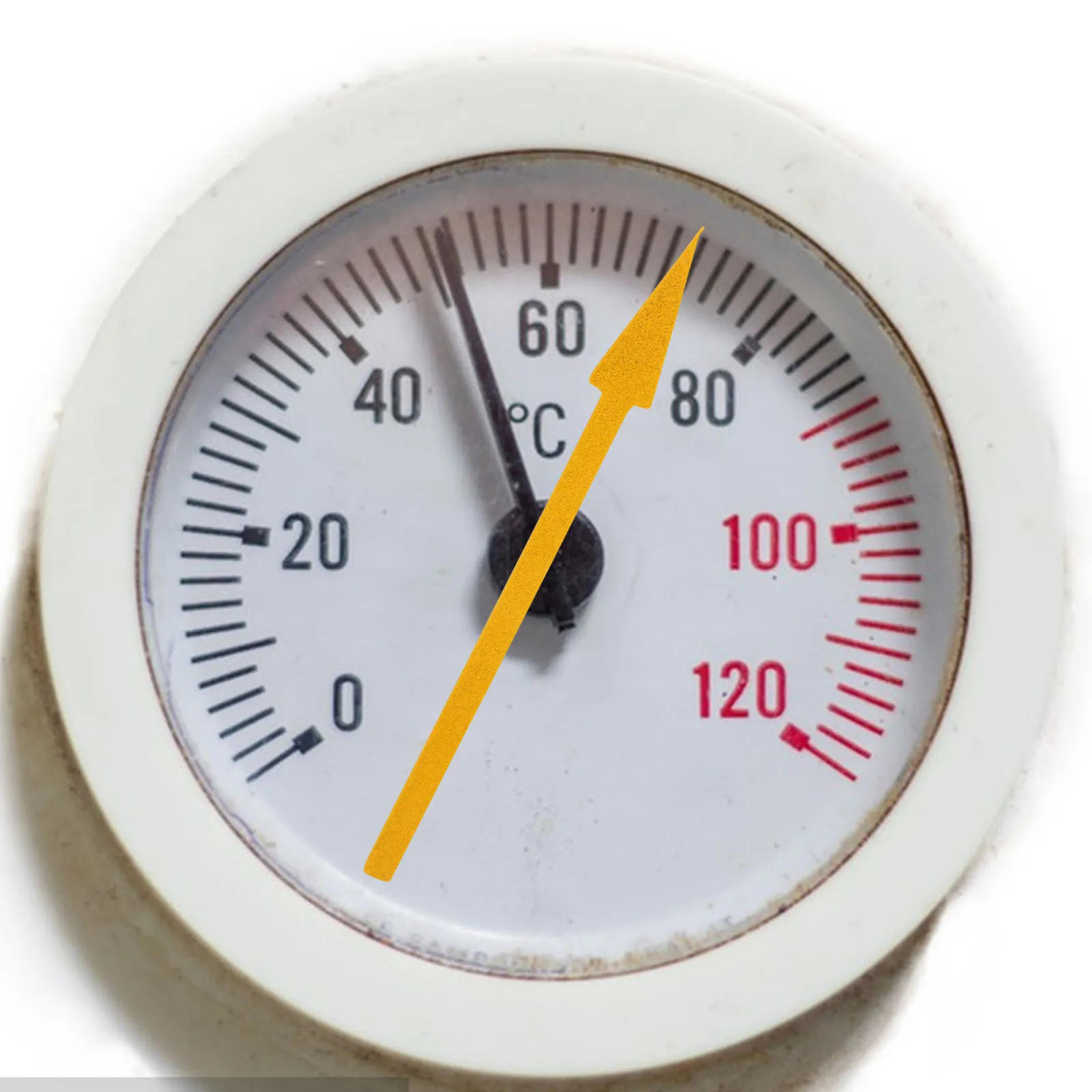 

100 Pcs Waterproof Pressure Gauge Sticker Arrow Instrument Panel Decals Reflective Adhesive Stickers Indicating Pvc Marking