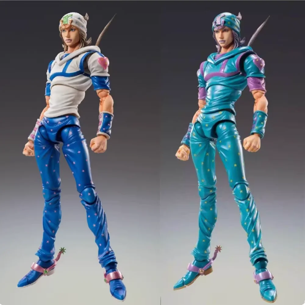

JoJo's Bizarre Adventure Steel Ball Run Johnny Joestar Action Toy Figure Collection Ornament Anime Figurine