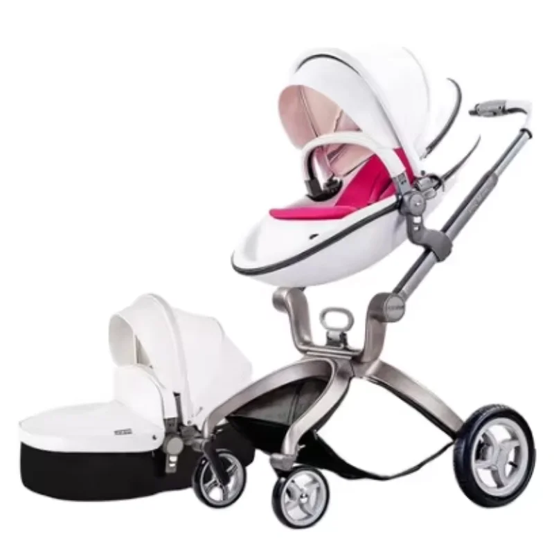 

2024 cool baby strollers adjustable 360 freely swivel folding baby pram new fashion outdoor baby pram