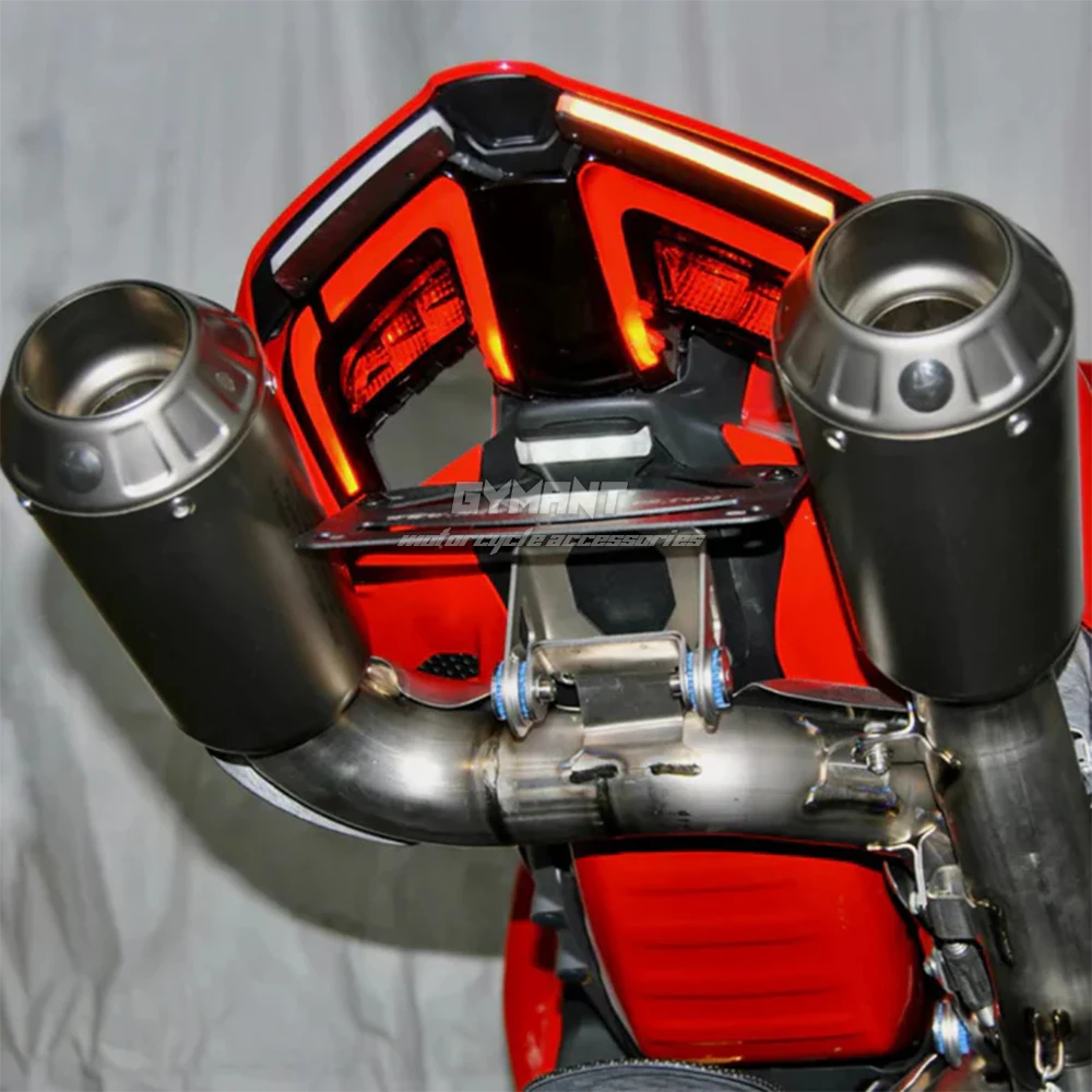 الذيل مرتب ل DUCATI Panigale/Streetfighter V4 2025 Panigale V4 الحاجز مزيل التوصيل والتشغيل حامل لوحة الترخيص #4