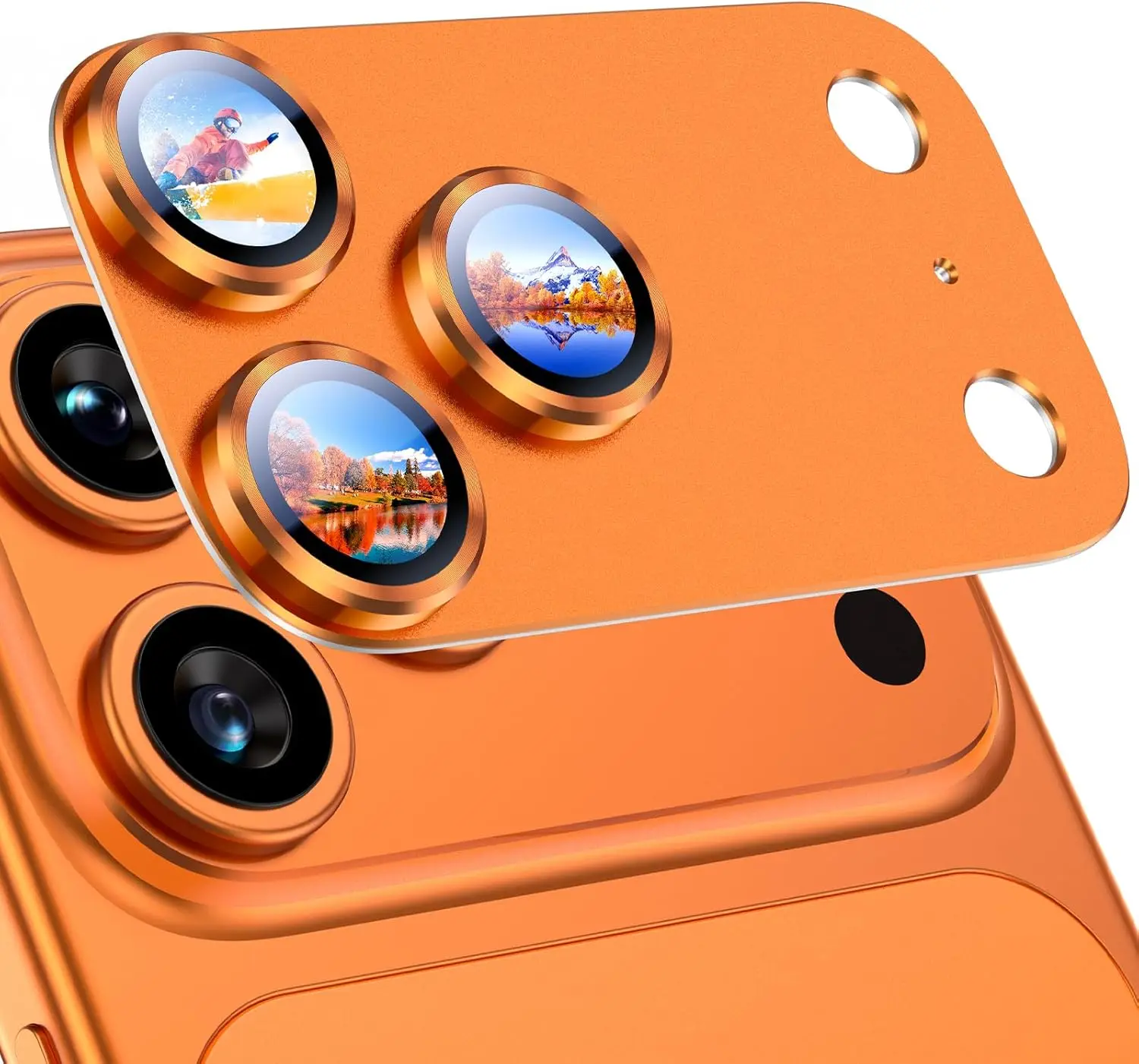 Kameraobjektivschutz für iPhone 17 Pro Max Air 17Pro iPhone17 17Promax Metallgehärtetes Glas Rückseitenschutz Zubehör