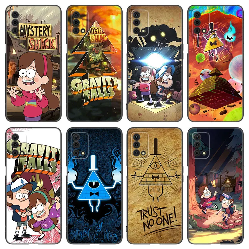 Gravity Falls Phone Case For OPPO Reno 10 11 Pro Plus A55 A57 A58 A72 A74 4G A98 5G A15 A16 A17 A38 A54 A76 A94