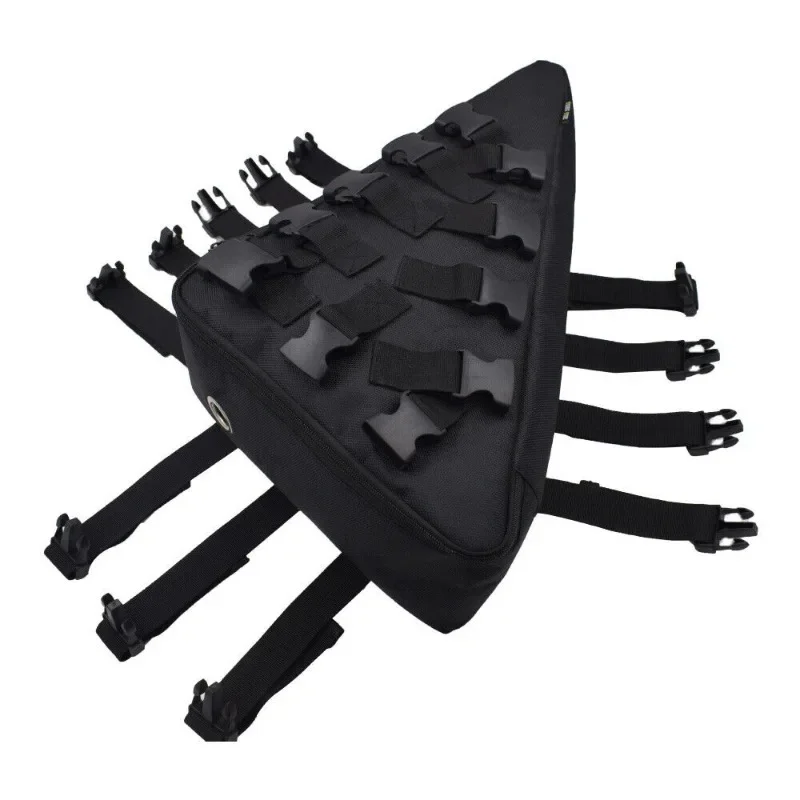 Большая вместительная пряжка для горного велосипеда, треугольная трубчатая рама, сумка, аккумулятор 48 В, 52 В