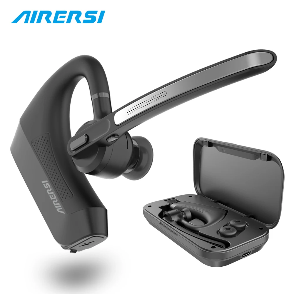 

2025 Newest K21 Bluetooth Headset Wireless Earphone Dual Mic Noise Cancelling Headphones With Charging Case For All Smart Phones