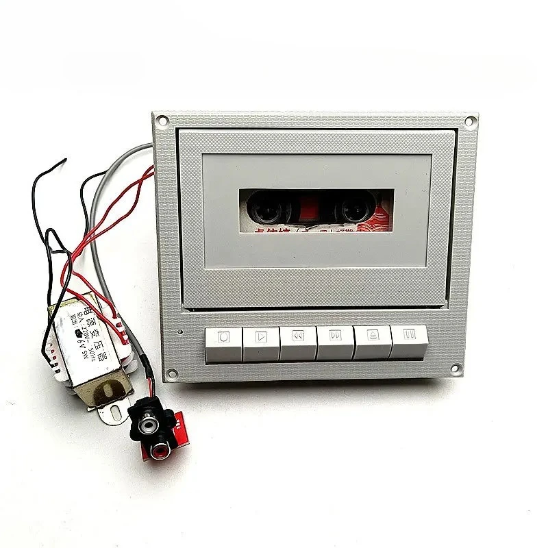 TA7668 Stereo Tape Recorder Head Front Amplification Board DIY Kit, Card Base Recorder