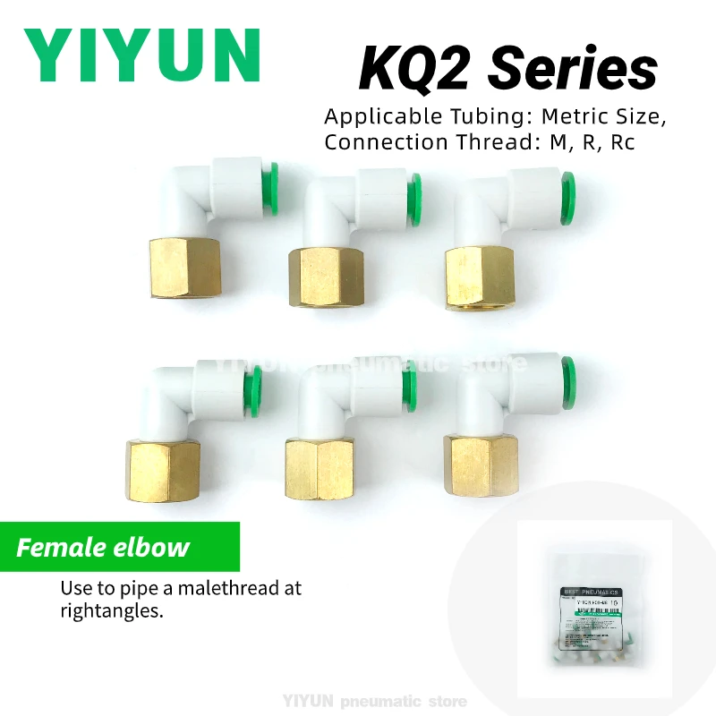 

KQ2LF04 KQ2LF06 KQ2LF08 KQ2LF10 KQ2LF12-01A,02A,03A,04A M5A M6A Внутренняя резьба прямоугольная быстроразъемная пневматическая KQ2 KQ2LF