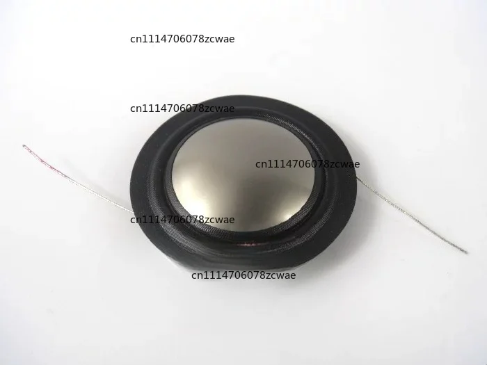 ZOCI-25.4mm Tweeter Diaphragm, Metal Titanium Film With Silk Edge, 25.5mm 25‑Core Left‑Right Lead Voice Coil