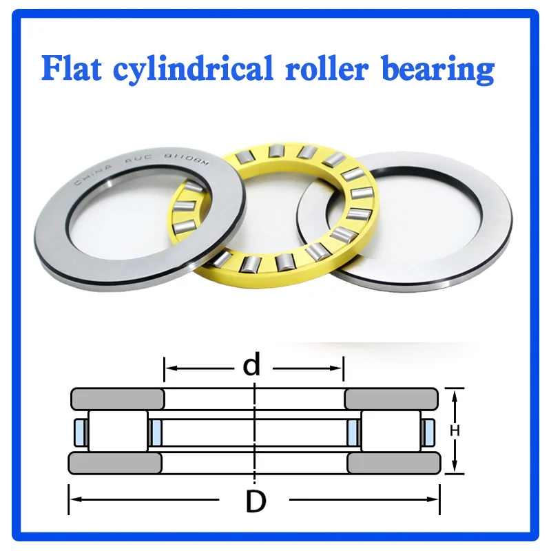 1pcs 81215M 81216M 81217M 81218M 81220M 81222M  Plane Thrust Cylindrical Roller Bearing