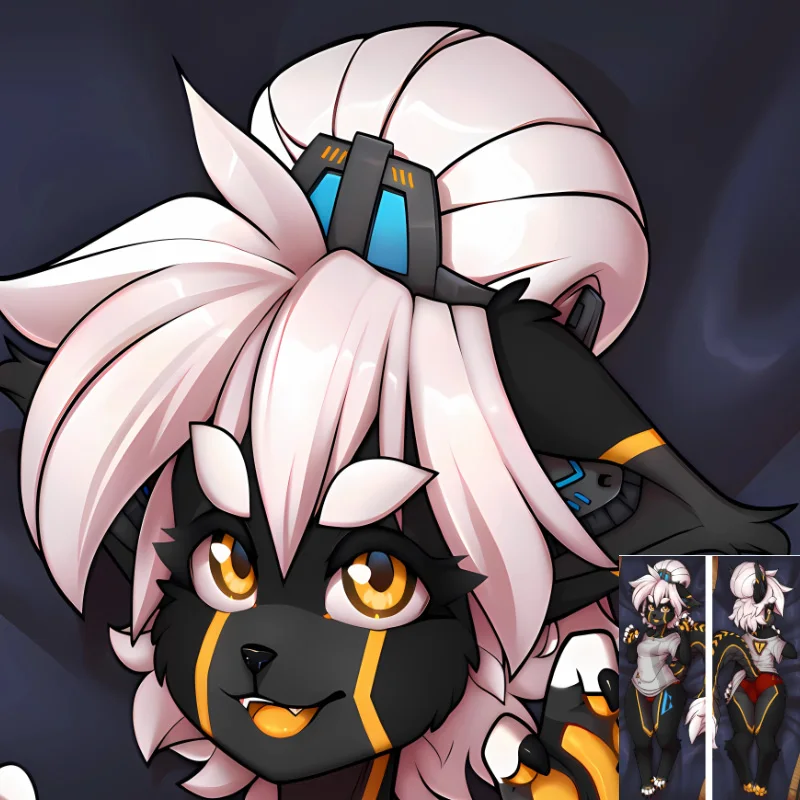 

Dakimakura аниме пушистый пушистый оркус Archoneclipse Jodia Edurardo Cipher предупреждающая наволочка двусторонняя наволочка для тела