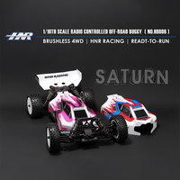 HNR H9806 Remote Control Car 1:10 Electric Four-Wheel Drive Brushless Carbon Fiber Off-Road Vehicle 85KM/H RC Model Car Saturn