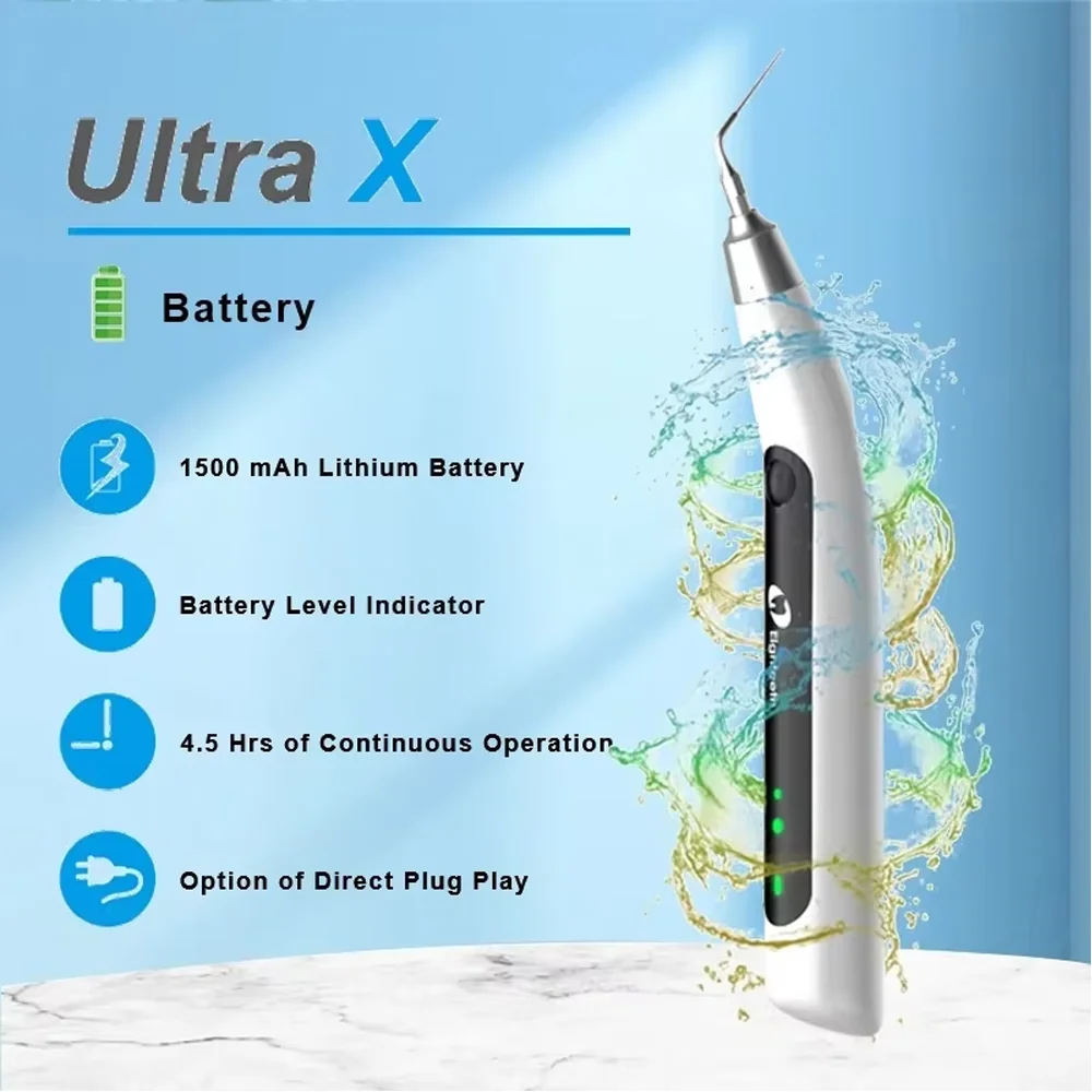 Activador ultrasónico endo dental ultra x LED, odontología ultrasónica, ultrasónico inalámbrico para equipos de conducto radicular