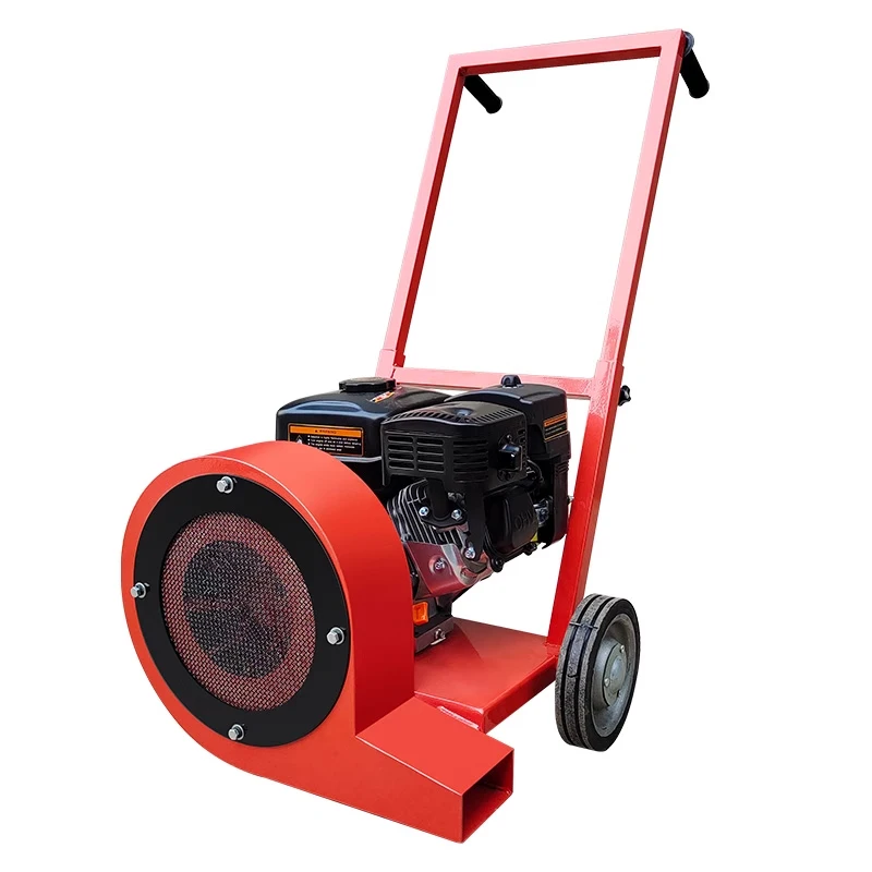 Hand-pushed Road High-wind Mechanical Ground Blower Wind-Powered Dust Removal Snow Blowing Road Blower (Customized)